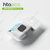 Boîte d'emballage personnalisée en pulpe moulée de bagasse de canne à sucre écologique pour écouteurs AirPods OEM/ODM