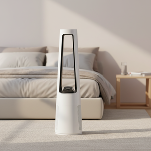 <strong>2026</strong> Model Luxury Digital Tower <strong>Fan</strong> with Bladeless Design Remote Control Energy Efficient for Hotels and Households - Product Image 4