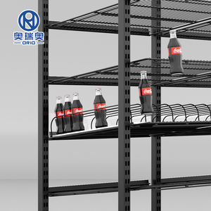 Estante de stock de almacén Estante deslizante de exhibición automática con estantes de sistema de estante de rodillo para beber - Product Image 5