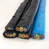450/750V 25mm² 4*4MM² 4x2,5mm² 3 4 Adern 2,5mm² 4mm² 6mm² Wasserdichtes Flaches Tauchpumpenkabel