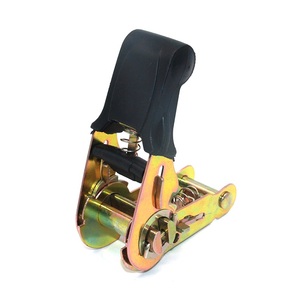 Kualitas tinggi 10000 Lbs <span class=keywords><strong>2</strong></span> inci Ratchet Tie down tali kustom panjang 10m Polyester tas penyimpanan 4 <span class=keywords><strong>loop</strong></span> 4 Pack - Product Image 4