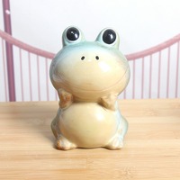 Tirelire grenouille en céramique MSH en gros – Cadeau pour enfants et ornement artisanal pour la maison