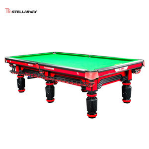 Table de <span class=keywords><strong>billard</strong></span> professionnelle STELLARWAY 7 pieds <span class=keywords><strong>8</strong></span> pieds 9 pieds en bois massif avec design de <span class=keywords><strong>billard</strong></span> noir à <span class=keywords><strong>8</strong></span> boules de style chinois - Product Image 2