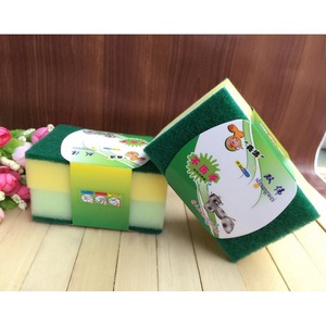 ฟองน้ำสองชิ้นราคาหนึ่งหยวนต่อชิ้น สำหรับขัดหม้อและกระทะ ขายส่งจากร้านค้าราคาหนึ่งหรือสองหยวน - Product Image 2