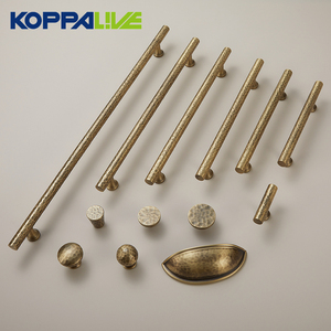 Koppalive ручные античные бронзовые латунные кухонные ручки для шкафов, дверей шкафов и ящиков - Product Image 2
