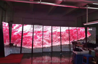 Écran publicitaire LED couleur pleine M-shine P1.85 P2.5, pour l'extérieur et l'intérieur, luminosité 1000 cd, pour les magasins de détail, les centres commerciaux