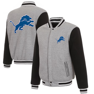 <span class=keywords><strong>Chaqueta</strong></span> Varsity Reversible Personalizada para <span class=keywords><strong>Hombre</strong></span> 2026, Nuevo Diseño, Estilo Urbano, Bordada, de Lona, con el Logotipo del Equipo de Fútbol Americano Raiders - Product Image 5