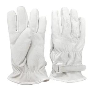 Wholesale comfortable outdoor household windproof leather work labor gloves