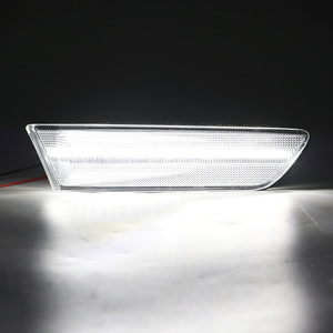 Ailead Dot SAE 2 cái LED SMD phía trước màu trắng khói bên Fender Marker <span class=keywords><strong>Bumper</strong></span> đèn cho Infiniti G35 Coupe cho Nissan Coupe 2002-2007 - Product Image 5