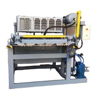 Machine de formage à chaud pour cartons à œufs en papier kraft, machine de formage pour porte-gobelets à café, usine en Chine