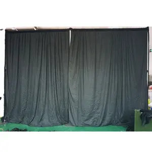 Veludo cortinas para casamento pano de fundo stand pipe e drapejar casamento centerpieces decoração fornecimento