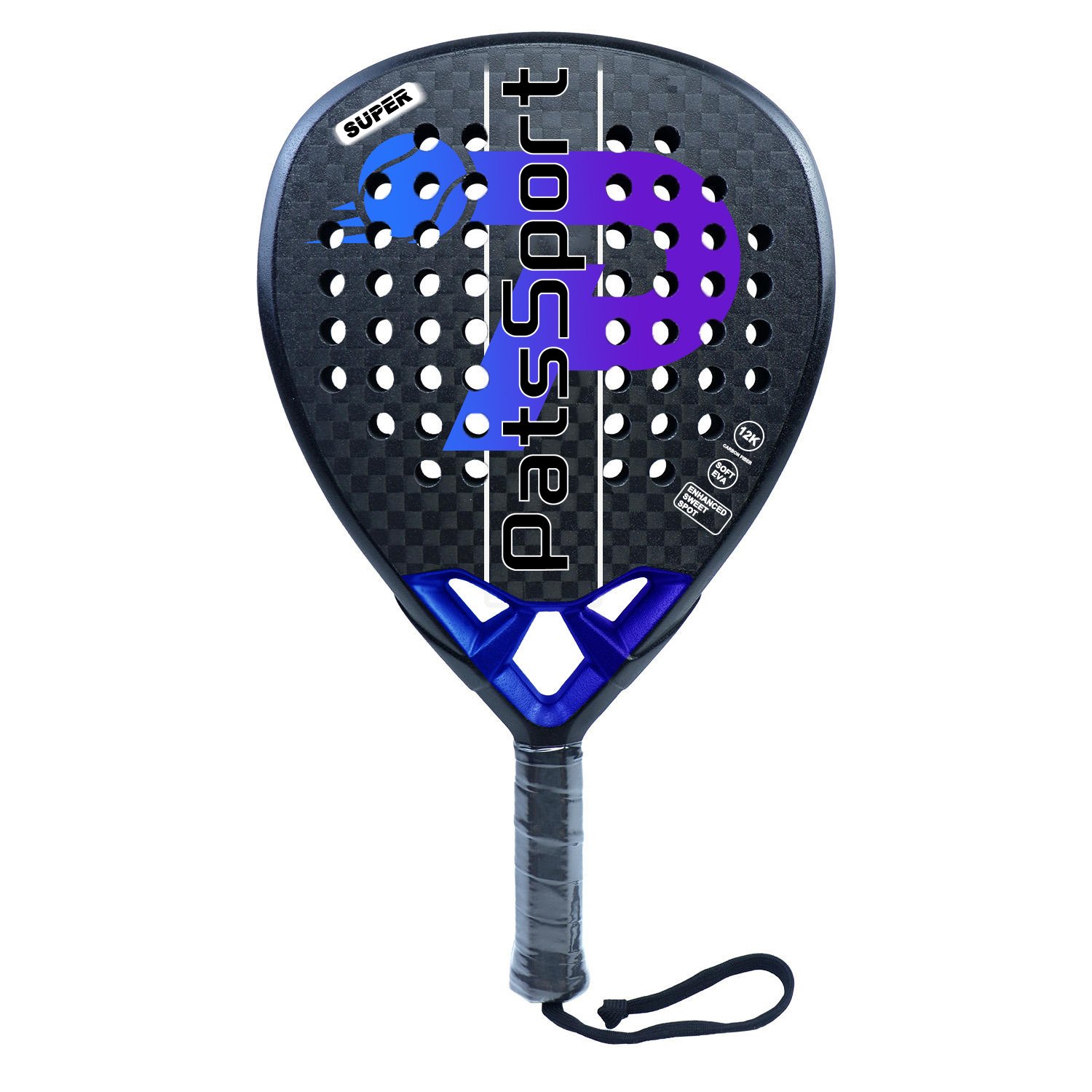 Raquette Padel BIRKA DF-2 Pro - Carbone 12K - Dualgrip 3D - Noyau EVA HR3 - Offre Protection Cadre
