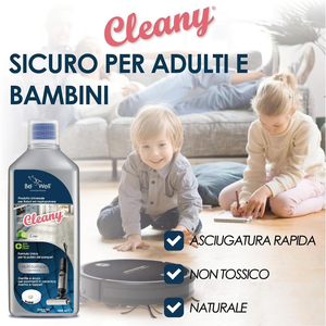 Be Well Cleany Lime 1000ml Limpiador Universal Multisuperficie para Robots y Aspiradoras - Product Image 3