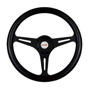 350mm Modified Steering Wheel Universal Racing Solid Wood Retro Classic Car Accessories Steering Wheel