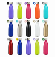Bouteille d'eau isotherme en acier inoxydable ZREGGUR personnalisée 500 ml 750 ml, double paroi sous vide, forme cola, thermos de sport et de voyage