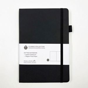 Promotion Custom Wholesale A4 A5 Personalized Printed Lined Hardcover Note Book PU Leather Journal Business Notebooks With Logo - Product Image 1