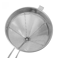 Accessoires de cuisine pour la maison : Grand égouttoir en acier inoxydable à mailles larges, entonnoir-filtre, passoire alimentaire