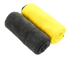 耐用柔软的汽车清洁毛巾，超吸收性超细纤维扭曲环汽车护理干燥毛巾