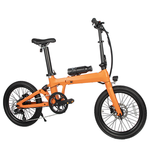 Vélo électrique pliable Anlochi Mini 7 vitesses, nouveau design, 20 pouces, 36V 250W, batterie au lithium 10.4Ah, moteur de moyeu arrière, alliage de magnésium - Product Image 2