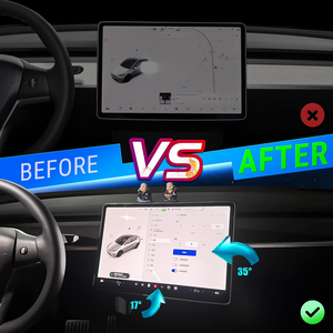 Support <span class=keywords><strong>rotatif</strong></span> d'écran pour <span class=keywords><strong>Tesla</strong></span> modèle <span class=keywords><strong>3</strong></span> modèle y kit de mise à niveau <span class=keywords><strong>rotatif</strong></span> accessoires d'écran 30 degrés réglables - Product Image 4