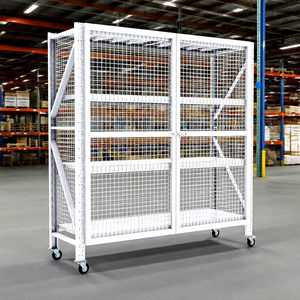 Estantería Metálica Rodante de Alta Resistencia con Ruedas de Goma 48x18x72, Sin Tornillos, Solución de Almacenamiento para Oficina y Almacén - Product Image 5