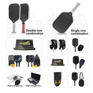 Özel Logo T700 Karbon Fiber Pickleball Raketi 16mm Geniş Gövde Şekli Kenar Koruyucu Dayanıklı Kulüp Ligi Toptan Satış Oem İçin Hediye - Product Image 5