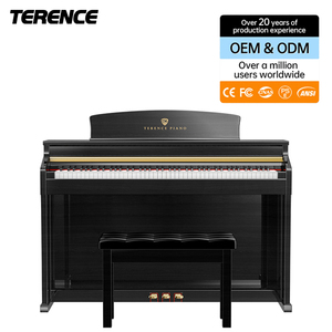 TERENCE E55 เปียโนดิจิตอล 88 คีย์ คีย์แบบมีน้ำหนักที่ตอบสนองการสัมผัสอย่างมืออาชีพ เปียโนเสียงคุณภาพสูง - Product Image 1