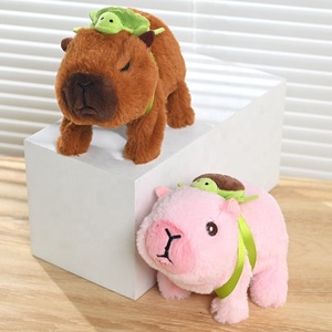Muñeco de Peluche Eléctrico de Capibara de Dibujos Animados para Niños, Juguete Suave Antiestrés con Sonido al Caminar, Juguete de Peluche de Capibara B-5697 - Product Image 2