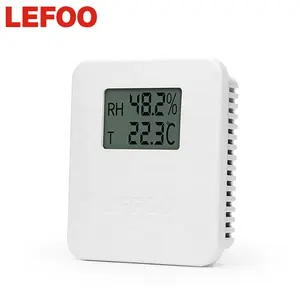 LEFOO Measuring Air Temp And Moisture Temperature And Humidity Sensor Transmitter With Display And Rtd