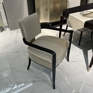 Ensemble de <span class=keywords><strong>table</strong></span> à manger moderne de luxe pour 6 à 8 personnes, style américain, <span class=keywords><strong>table</strong></span> et chaises de luxe léger, mobilier de restaurant - Product Image 4