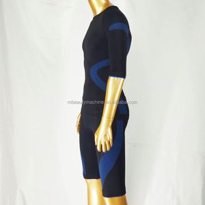 Combinaison d'entraînement EMS Miha Bodytec bleue et noire, nouvelle conception, fournie directement par l'usine, pour stimulation électrique corporelle - Product Image 2