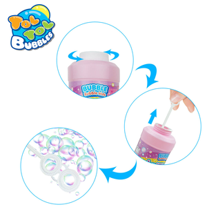 Nuevo Juguete de Burbujas de Jabón de Plástico de 470 ml para Niños, Botella de Burbujas Divertida, Juego al Aire Libre, Seguro, No Tóxico, para Fiestas de Cumpleaños, Burbujas Coloridas - Product Image 4