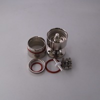 Câble coaxial flexible en mousse 50 Ohm 1-5/8'' avec connecteur RF coaxial mâle à bride EIA 7/8''