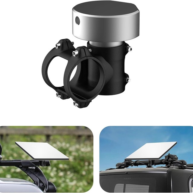 Outdoor Starlink Mini Mount Satellite Dish Setup Featuring a Heavy Duty Alloy Maximum Stability Mount Kit