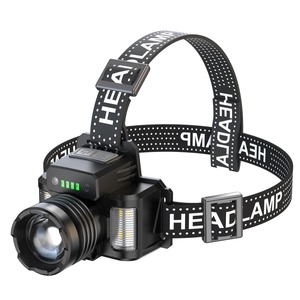 Headlamp 30W White Led Rechargeable With Type C Charging Power Indicator <b>Sensor</b> <b>Light</b> <b>For</b> Outdoor Use - Product Image 1