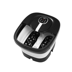 Baignoire de massage électrique pliable <span class=keywords><strong>pour</strong></span> <span class=keywords><strong>les</strong></span> <span class=keywords><strong>pieds</strong></span> avec chaleur et rouleaux de massage rotatifs automatiques et bulles - Product Image 1