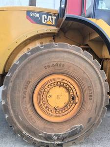Chargeuse CAT980H en bon état, Caterpillar d'occasion 966H 966G 966F 980H 950GC, machine à pelle sur pneus, équipement industriel CAT980H - Product Image 5