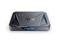 Vente en gros d'usine X96 Q Pro Plus Android 14 Smart TV Box 4K UHD H.265 WiFi double bande Lecteur multimédia en streaming