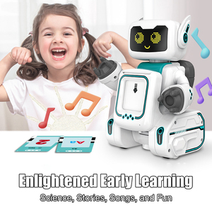 Robot intelligent RC pour l'éducation précoce, machine à cartes flash parlante, robot programmable télécommandé pour enfants, jouet éducatif - Product Image 5