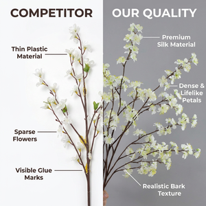 Vente en gros usine : Branche longue de fleurs artificielles de <span class=keywords><strong>cerisier</strong></span> pour la décoration de la maison, des mariages et des événements, arrangement floral en branche. - Product Image 5