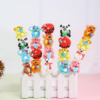 Draagbare fruit-gearomatiseerde gummy snoepjes in cartoon dierenfiguurtjes, kinderfeestje snack