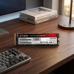 SSD SATA M.2 Taimi Kapasitas Tinggi 1TB NGFF 2280 Internal Solid State Plastik Desktop Profesional untuk Pengeditan Video dan File Besar - Product Image 5