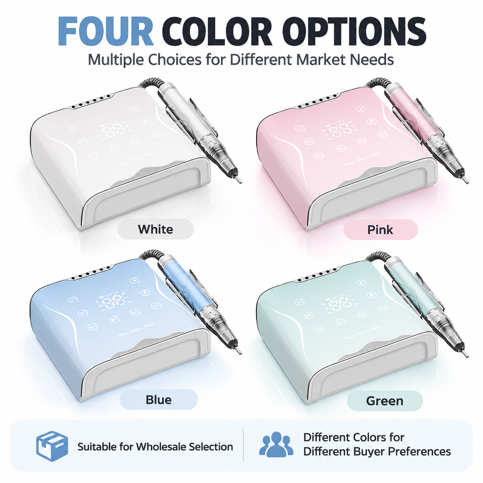 Customization Butterfly Set Desktop Powerful Pink Nail Drill ...