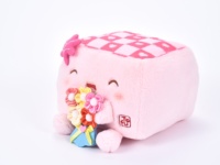 Peluche super douce en forme de tofu odorant de 8 pouces, brodée, jouet à suspendre, en coton PP, pour soulager le stress, sac TV