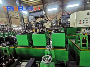 Ligne de Production de tubes en profilé d'acier rectangulaire/carré/rond, Machine de fabrication de tubes de soudage en acier inoxydable/moulin à tubes