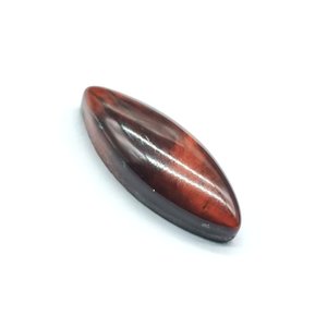 <b>Red</b> Tigereye 15x6mm Horse Eye Cut Cabochon Jewelry Setting - Product Image 2
