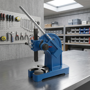 Presse hydraulique manuelle FERVI avec force de 10000N et pièce de pressage maximale de 180 mm - Product Image 3