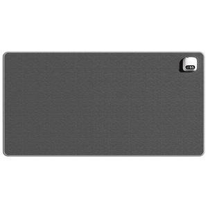 Tapis de souris chauffant rectangulaire 80x33 cm en cuir PU, design moderne, tapis chauffant à brancher sur le bureau, pour usage au bureau ou par les étudiants - Product Image 1