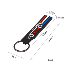 Portachiavi in Silicone per <span class=keywords><strong>Auto</strong></span> Perfettamente Abbinabile agli <span class=keywords><strong>Accessori</strong></span> Automobilistici per Tutti i Tipi di Portachiavi <span class=keywords><strong>Auto</strong></span> - Product Image 2