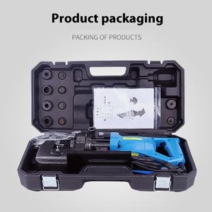 Punzonatrice elettrica portatile a MHP-25 MHP-20 per canali angolari in acciaio ferro a braccio incrociato veloce trapano a percussione idraulico - Product Image 5